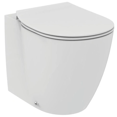 унитаз приставной ideal standard connect aquablade e052401 безободковый