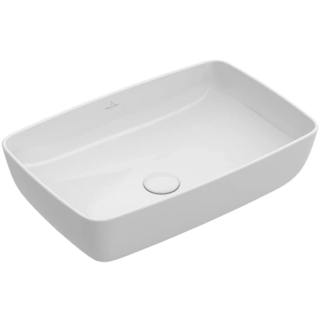 Раковина Villeroy & Boch Artis 41725801 накладная, без перелива, 58x38 см, альпийский белый