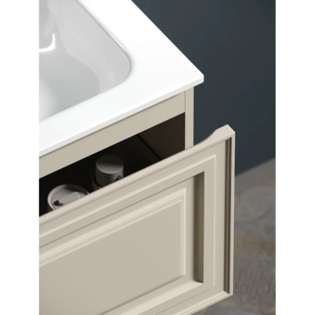 тумба под раковину sancos very 60 vr60ce подвесная beige soft