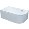 акриловая ванна royal bath azur 140x80 l rb614200l без гидромассажа