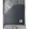душевой поддон трапеция stone tray-g