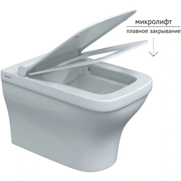комплект подвесной унитаз berges strati + система инсталляции berges novum l4 042455