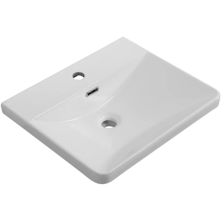 раковина накладная belbagno bb-8076-3-50 белая