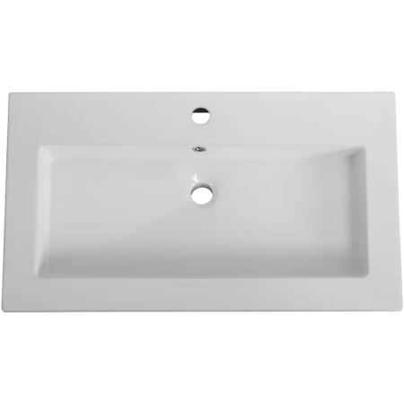 раковина cezares czr-8070-75 76x46 см, накладная, белый