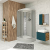 душевая кабина niagara classic 90х80 l ng-33984-14lf с гидромассажем