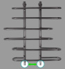 полотенцесушитель водяной energy aero 80x70
