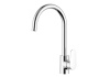 смеситель для кухни aquatek ника aq1882cr хром