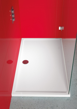 душевой поддон riho zurich 242 130×80 d001016005 (da7600500000000) белый без антискользящего покрытия