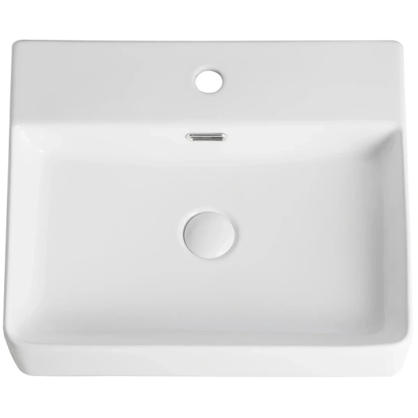 раковина накладная orange 42 b04-500w белая