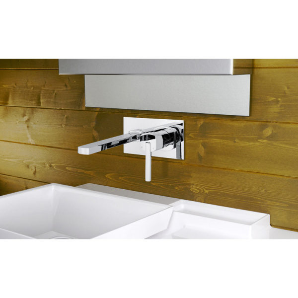 смеситель для раковины webert azeta new aa830606015 цвет хром