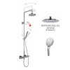 Душевая система Fima Carlo Frattini Shower column F3165/R258CR хром