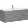 Тумба под раковину Sancos Folk 120 FL120ES подвесная Ergraut soft