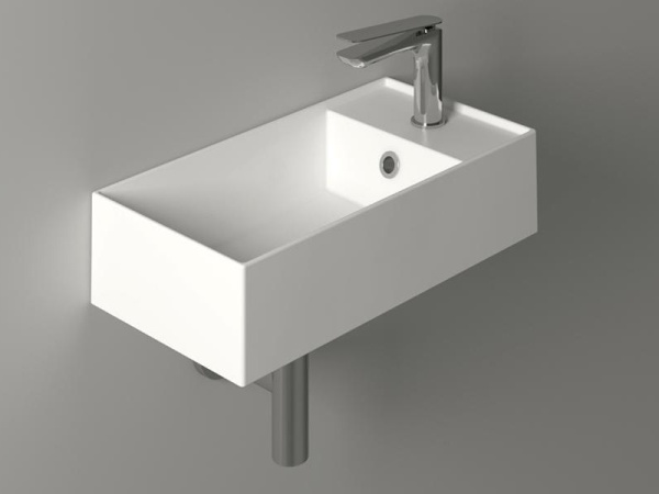 раковина simas agile ag 50 bia подвесная, 50x27 см, белая