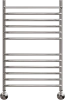 Полотенцесушитель Point Альфа PN05158SP водяной, с полкой, 50x80 см, хром