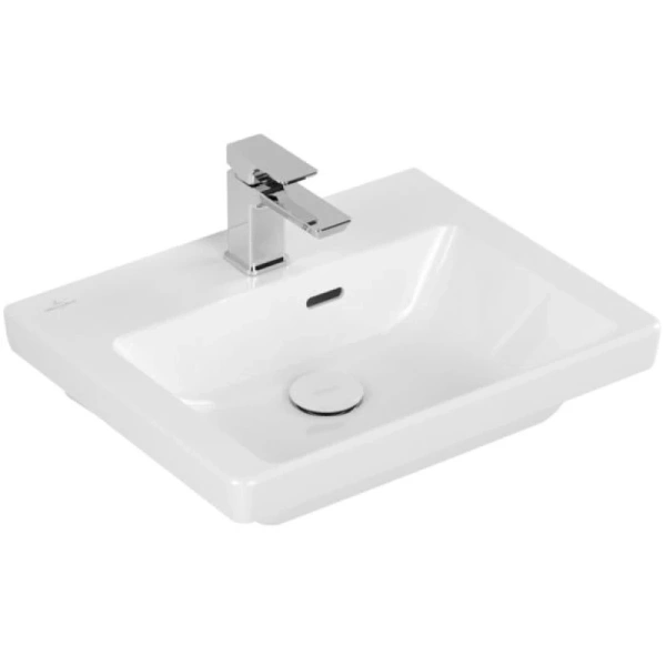раковина 50x40 см villeroy & boch subway 3.0 4370ff01