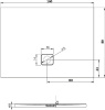 душевой поддон riho basel 410 80x160 d005013005 белый с антискользящим покрытием