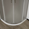 душевой уголок vincea city 80×80 vsq-5ct800mt профиль хром, стекло текстурное