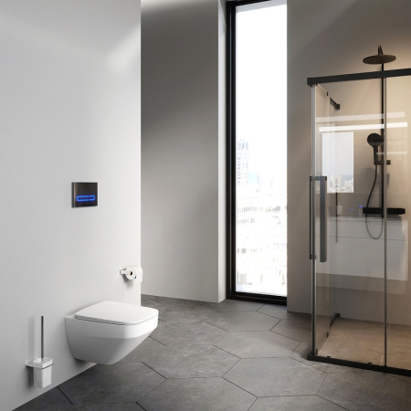 унитаз am.pm inspire v2.0 c50a1700mwsc подвесной, безободковый, с сиденьем микролифт, белый матовый