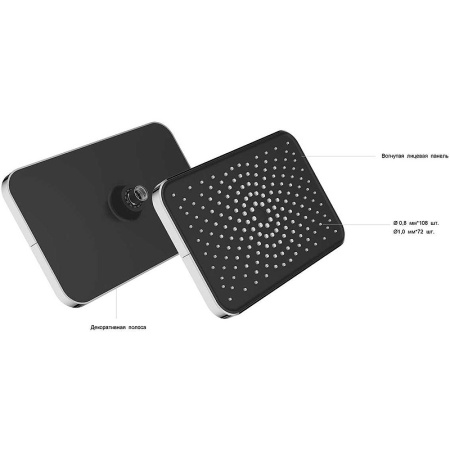 душевая система vincea inspire vsfw-321mt1rch с термостатом хром