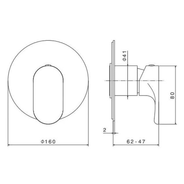 смеситель для душа kerama marazzi ole 69475ekm.21.018 хром