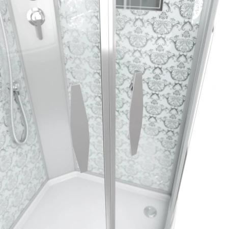 душевая кабина niagara luxe ng-7715wbk 90x90 без гидромассажа