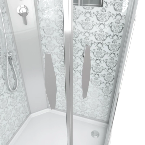 душевая кабина niagara luxe ng-7715wbk 90x90 без гидромассажа