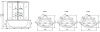 душевая кабина timo standart silver f t-6655sf 150х150