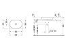 раковина в ванную накладная 60 см duravit luv 03796023001