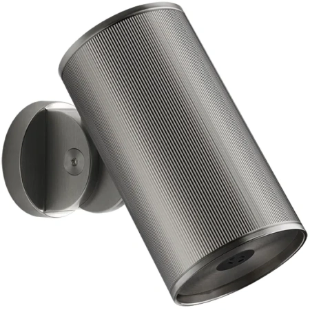 Верхний душ Gessi Gessi316 57281#239 Ø79 мм, с кронштейном, цвет STEEL BRUSHED