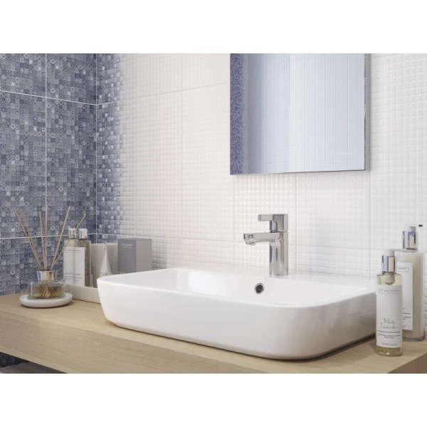 раковина в ванную накладная 60 см cersanit caspia um-cas60/1-s square