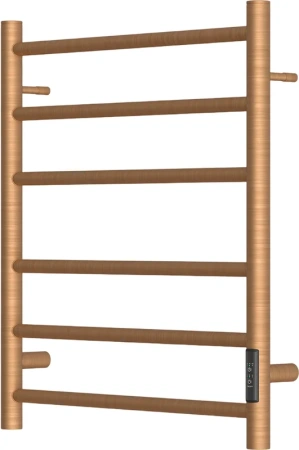 полотенцесушитель point аврора pn10856br электрический, 50x60 см, бронзовый