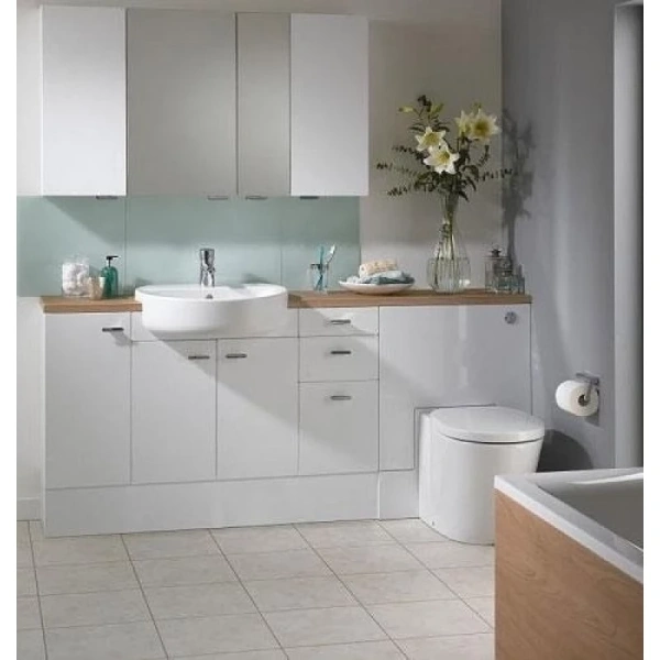 раковина полувстраиваемая ideal standard connect 55см, e792301, белая