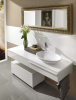 раковина villeroy & boch loop & friends 515101r1 накладная, 58.5x38 см, альпийский белый с покрытием ceramicplus