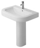 раковина подвесная duravit happy d 0417650000 65 см белый