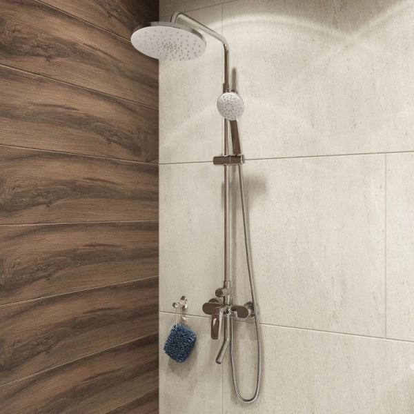душевая система iddis male malsb3fi06 цвет хром