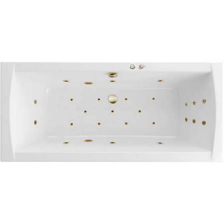 Акриловая ванна Excellent Aquaria Lux 180x80 "ULTRA" цвет бронза