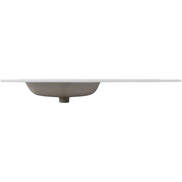 раковина belbagno bb1200etl-l 121 см, полувстраиваемая, цвет белая