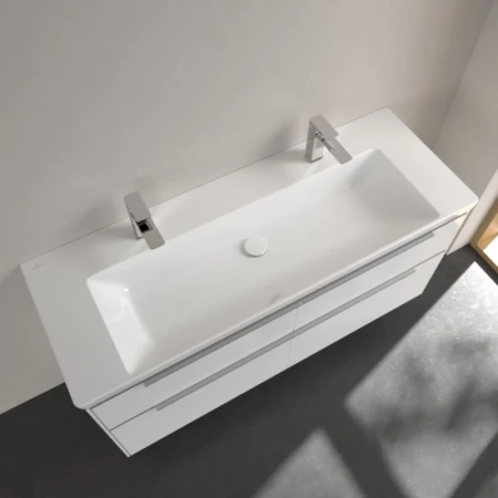 раковина 130x47,5 см villeroy & boch subway 3.0 4a70d101