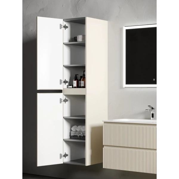 шкаф пенал sancos snob r 35 psnr35ce подвесной beige soft