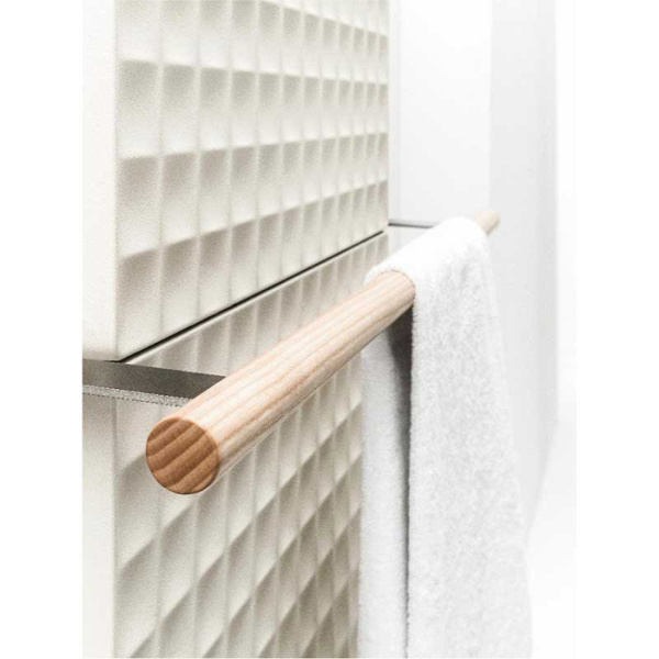 полотенцесушитель antrax waffle o ecwafo183041b/arag электрический, 41x183 см, alluminio raggrinzante