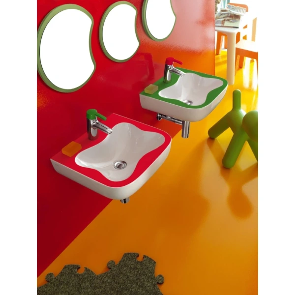 раковина подвесная laufen florakids 45 см 8.1503.1.072.104.1