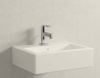 раковина накладная/подвесная duravit vero 0704450027 45x35 см, белая