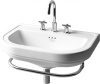 раковина подвесная catalano canova royal 156cv00.3 56x44 см, с 3-я отверстиями