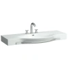 Раковина накладная Laufen Palace 120 см, 8.1270.4.000.104.1 с полотенцедержателем
