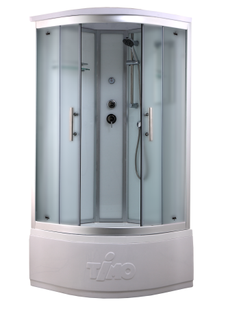 Душевая кабина Timo Standart Silver Fabric T-6690SF 90х90