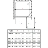 душевая дверь radaway almatea dwj 80 r прозрачное