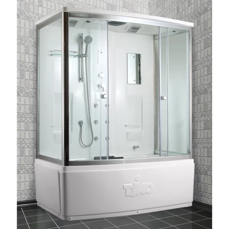 душевой бокс timo lux 170x90 t-7770 с гидромассажем