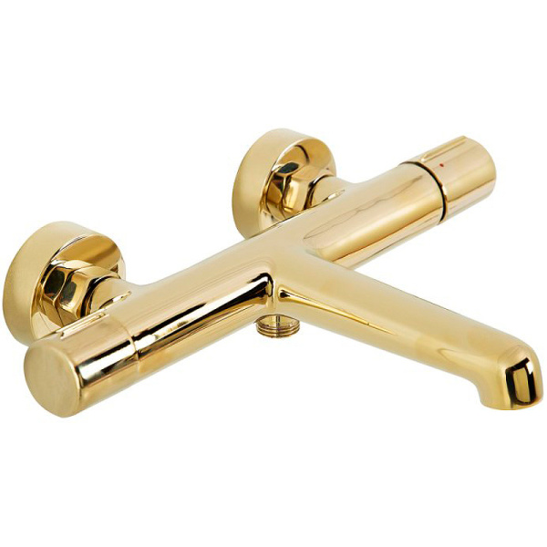 смеситель для ванны belbagno uno uno-vasm/dfs-oro золото