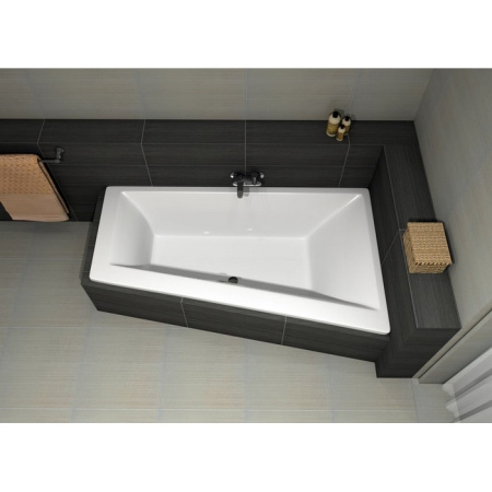 акриловая ванна excellent sfera slim 170x100 r waex.sfp17whs без гидромассажа