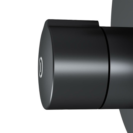 смеситель для душа am.pm x-joy touchreel f85a45722 черный матовый
